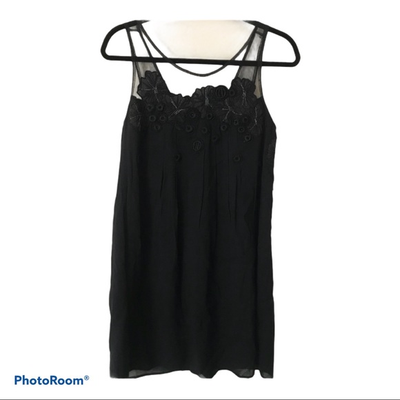 Anthropologie Dresses & Skirts - Anthropologie Meadow Rue Black Dress 4